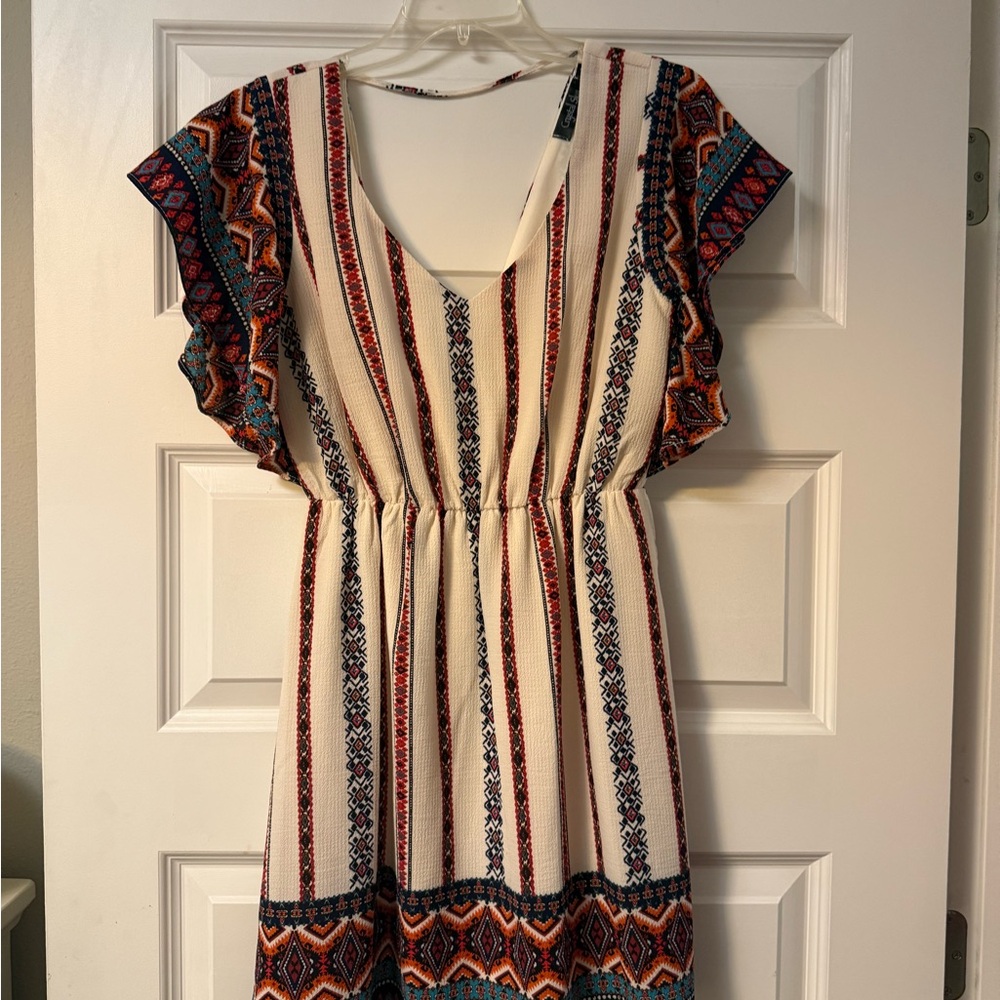 Bohemian Striped Dress